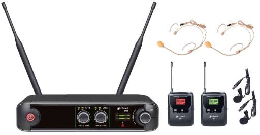 Chord XU2-B Wireless UHF System 2x Beltpacks 171.015UK