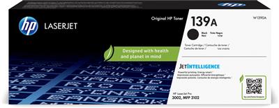 [W1390A] HP TONER BLACK, HP 139A, FOR PRINTERS LASER, 3002DN, 3002DW, 3002DWE, 3102FDN, 3102FDW, 3102FDWE- 1.500 PAGES