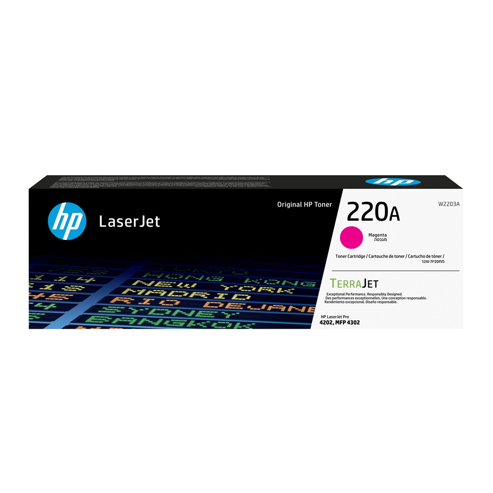 W2203A HP220A MAGENTA Toner, M4202/M4302 (1800)