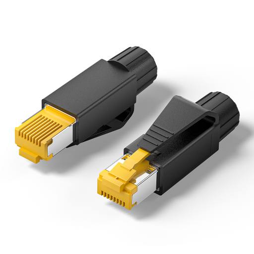 [29687] Vention NETWORK Connectors CAT6A FTP Shock-Resistant Modular Plug IDOB0-10 (10-Pack)