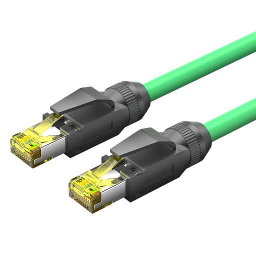 [29673] Vention NETWORK Cable CAT6A SFTP Anti-Vibration Industrial Flexible 0.5m IBYGD