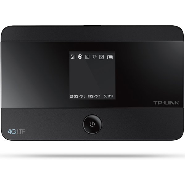 TP-LINK ROUTER WIRELESS 4G LTE MOBILE WI-FI, 2000mAh BATTERY, 1 SIM CARD SLOT, 1 MICRO USB, INTERNAL ANTENNA, BLACK