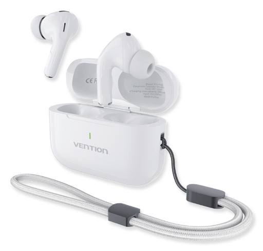[29649] Vention Earphones BT TWS InEar Echo Lite E11 Plus White NBVW0-Plus