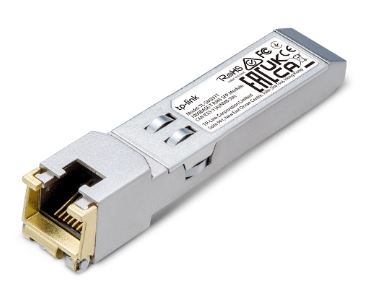 [TL-SM331T] TP-LINK MINI GBIC1000MBPS RJ45 COPPER TRANSCEIVER, PLUG AND PLAY WITH SFP SLOT, UP TO 100 M DISTANCE (CAT5E OR ABOVE)