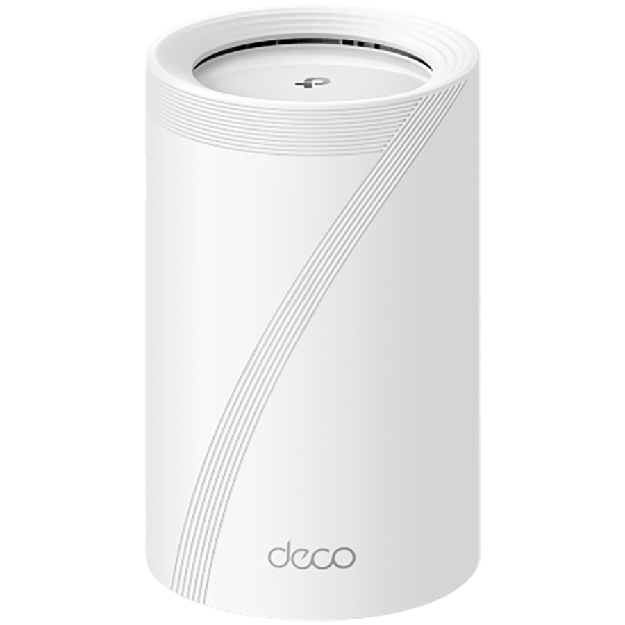 TP-LINK WIRELESS WHOLE HOME MESH KIT BE11000, WI-FI 7, TRI-BAND, 4× 2.5 GBPS PORTS, 4 X INTERNAL ANTENNAS, 2X2 MU-MIMO, QOS, OFDMA, PARENTAL CONTROL, ROUTER/AP MODE, WPA/WPA2/WPA3, WHITE, PACK OF 1 UNIT