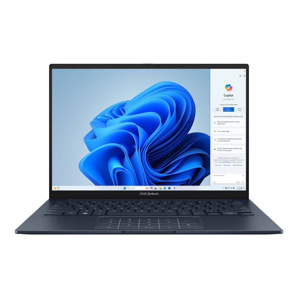 [90NB14W3-M02370] ASUS Zenbook 14 OLED UX3405CA - Intel Core Ultra 9 285H, 32GB RAM, 1TB SSD, 14" 3K OLED Touch, Windows 11 Pro