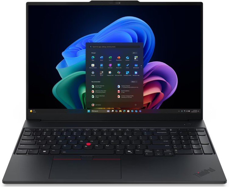 [21YC000ACY] Lenovo Notebook ThinkPad E16 G4 - Intel Core Ultra 5 325, 16GB RAM, 512GB SSD, Intel Graphics, 16" WUXGA, Windows 11 Pro