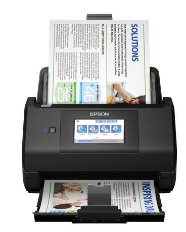 [B11B258401] EPSON SCANNER WORKFORCE ES-580W, 600 X 600 DPI, 35S/PAGE, 300DPI, DAILY DUTY CYCLE 4K, ADF 200PAGES, DUPLEX SCAN, SCAN TO EMAIL/FTP/USB/MS SHAREPOINT/WEB FOLDERS/NETWORK FOLDERS, USB, WIFI, WIFI DIRECT, 1YW